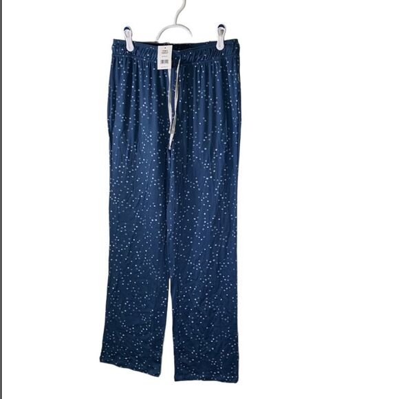 Eddie Bauer NEW Small Blue Star Pajama Pants - Picture 1 of 5